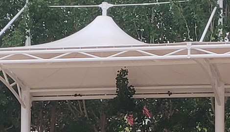 索杆膜空间结构体系考虑施工过程的沈阳张拉膜结构初始形态分析 索杆膜空间结构体系考虑施工过程的沈阳张拉膜结构初始形态分析