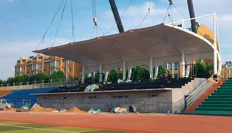 张拉膜结构景观 张拉膜结构景观